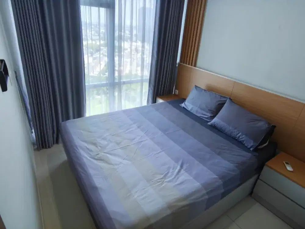 Sewa Apartemen Puri Mansion 2 Kamar Tidur 49 m2 Furnish Oke View Bagus Harga Good