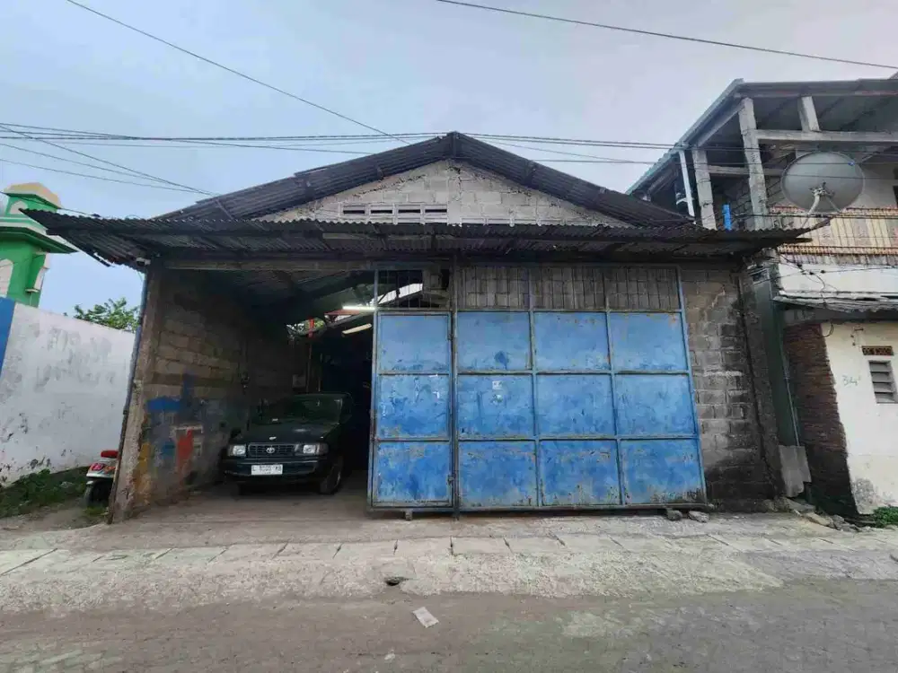 Dijual gudang asset lelang di  kutisari  lokasi  strategis