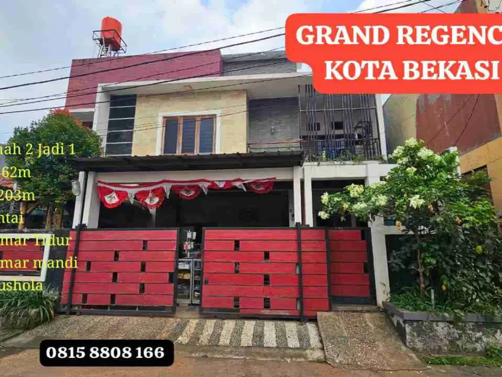Dijual Rumah Strategis Di Mustikajaya Bekasi Grand Regency Kota Bekasi