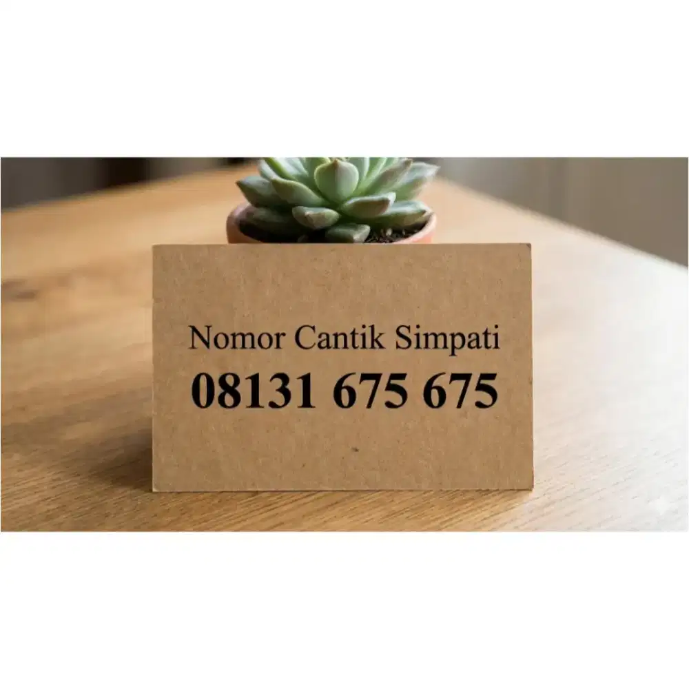 Nomor cantik telkomsel simpati 11 digit 675 675