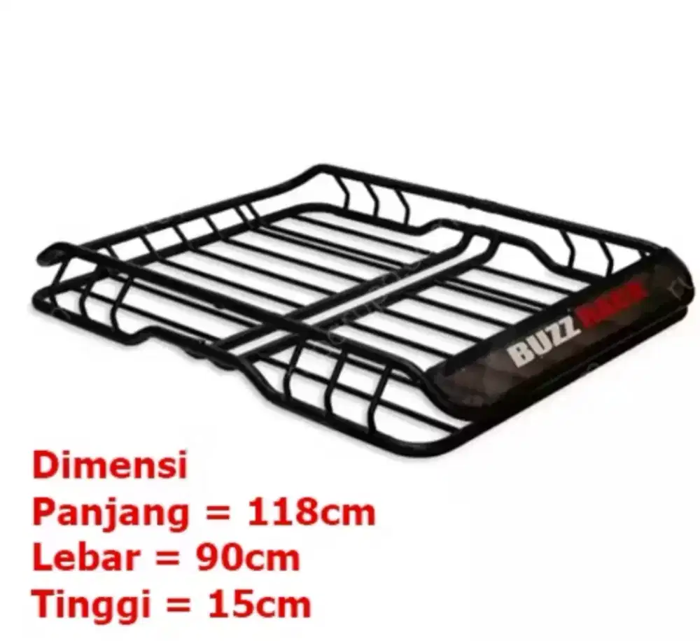 Roofrack atau rak mobil pipa