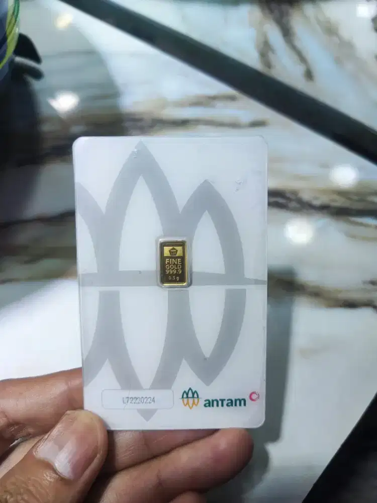 Antam Logam Mulia 0.5 Gram