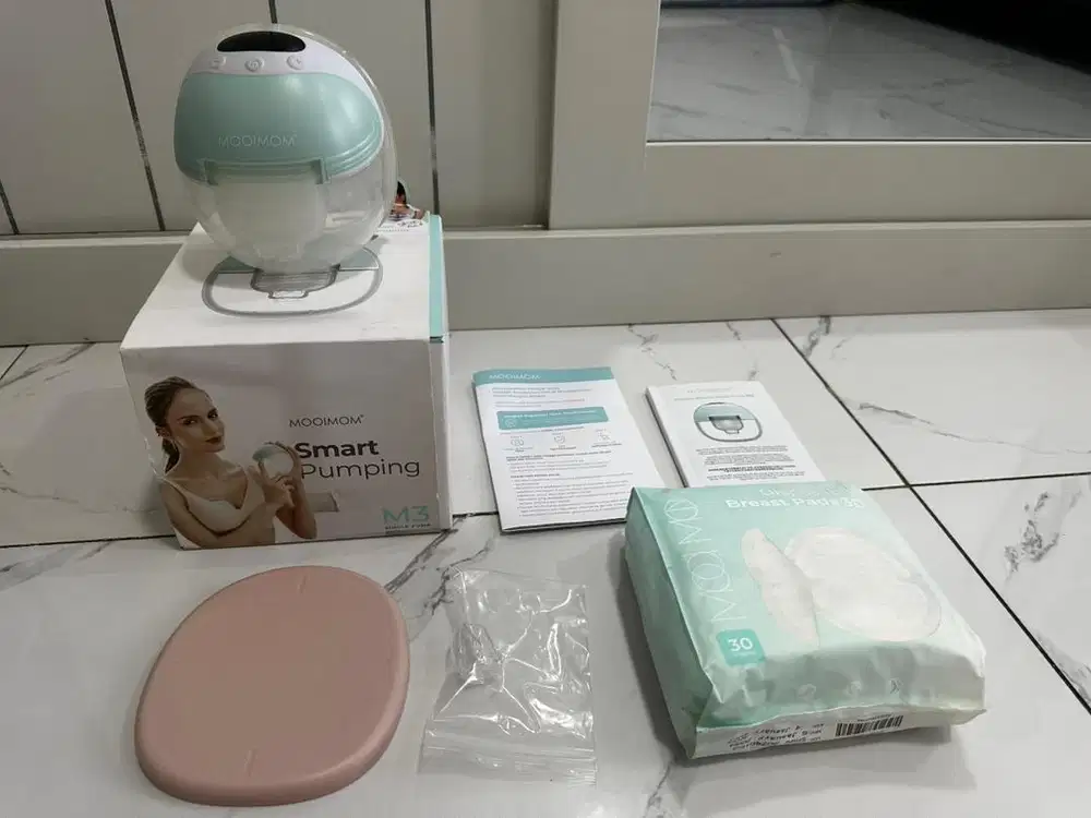 POMPA ASI ELELTRIK MOOIMOM FREE COVER & BREAST PAD