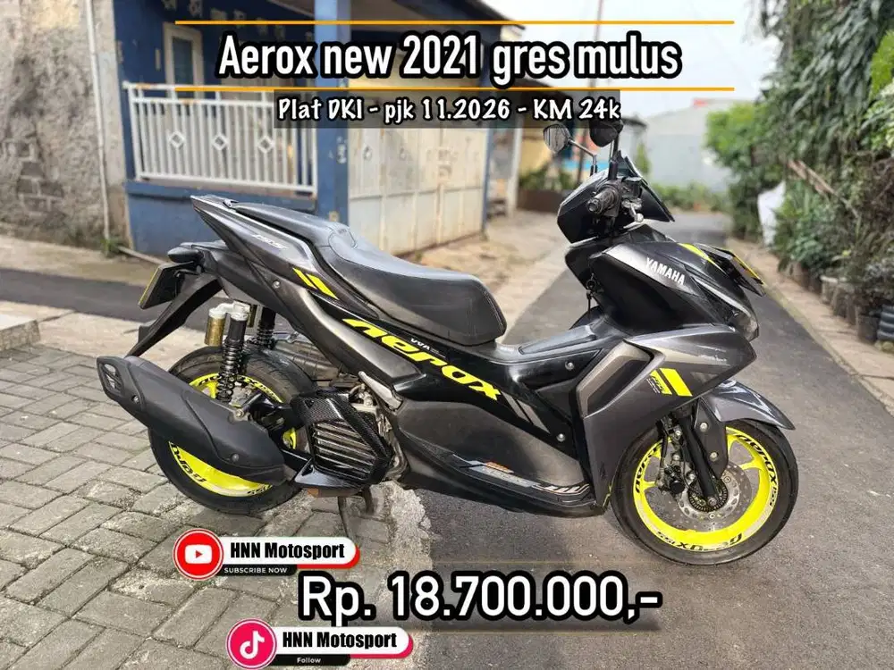 Aerox New 2021 gress mulus