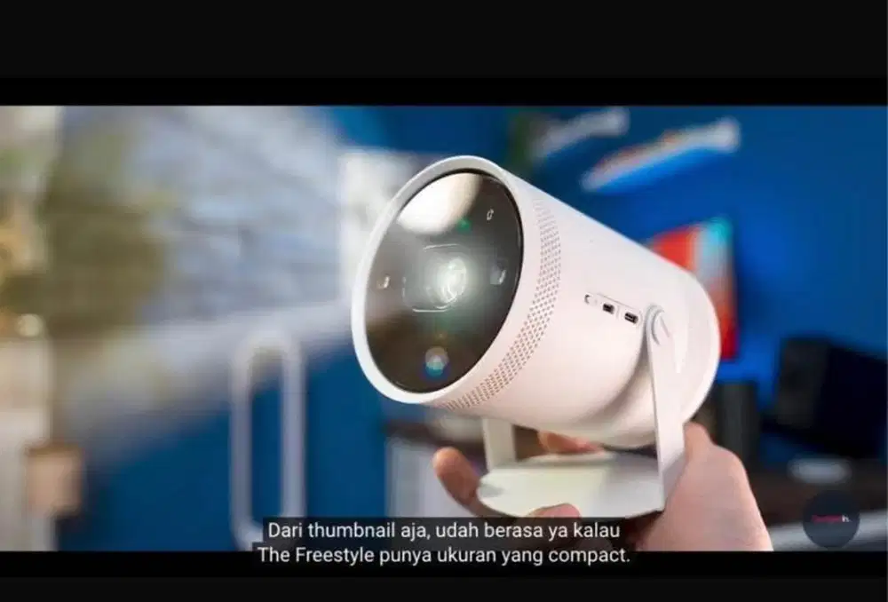 New Samsung Freestyle Tv Proyektor Full Hd Sp-Lsp3Blaxxd Smart Tv Full