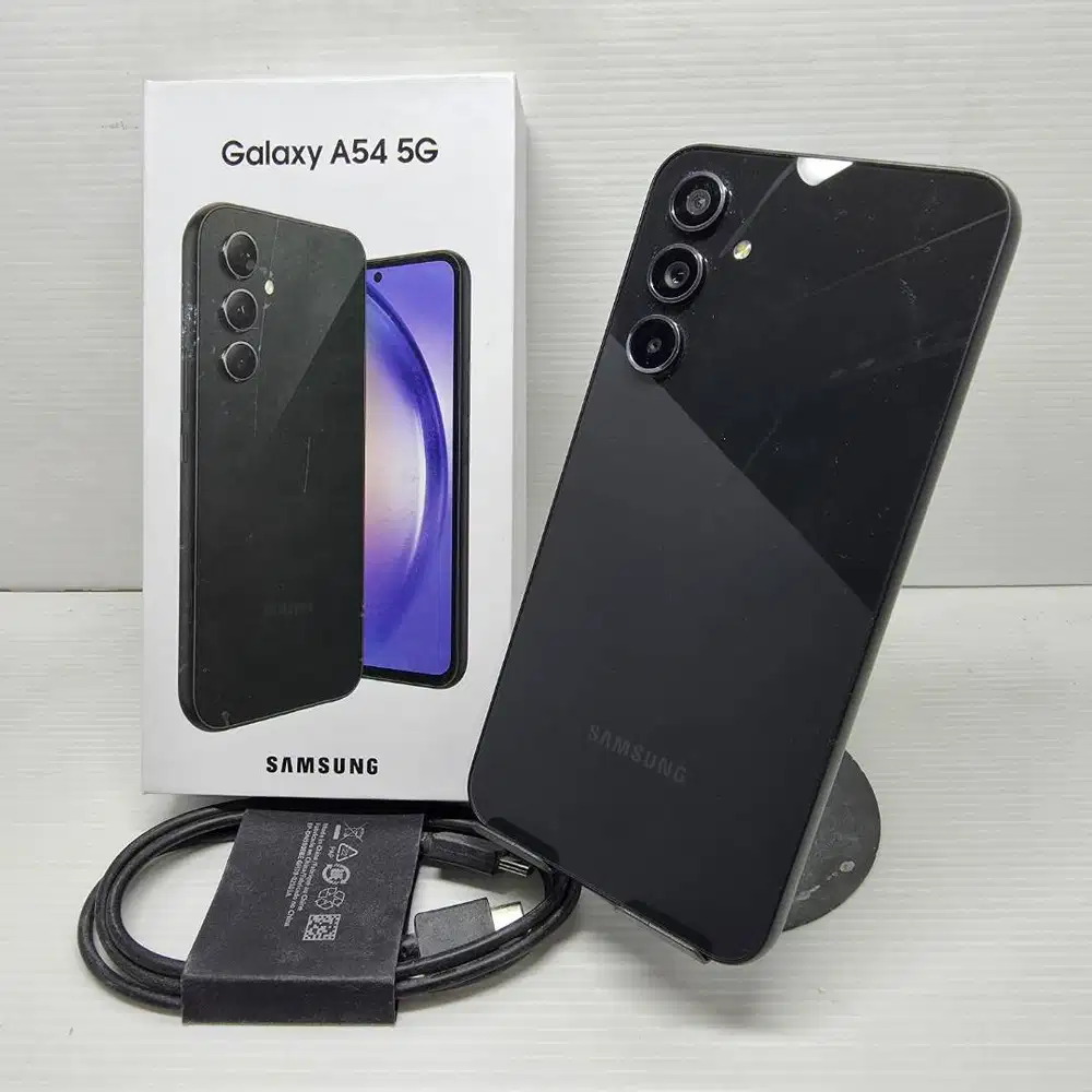 CUCI GUDANG   SAMSUNG GALAXY A54 5G 8/256 GRAPHITE NO MINUS EX SEIN RE