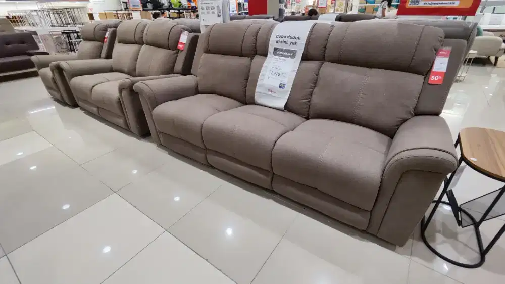 Promo Sofa Set Reclining