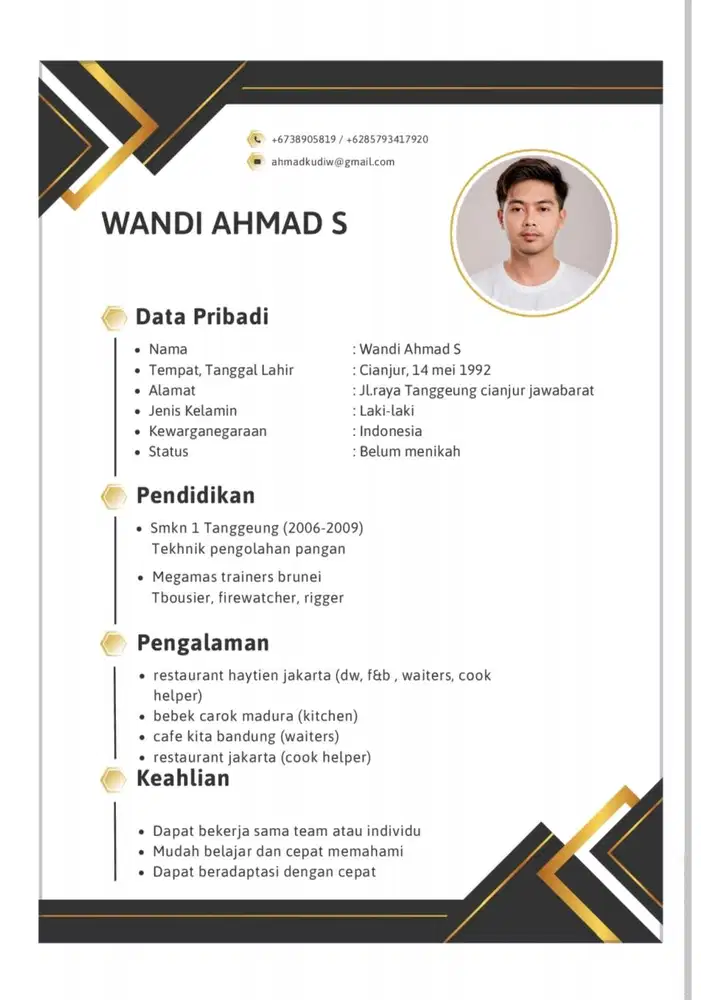 bismillah cari pekerjaan