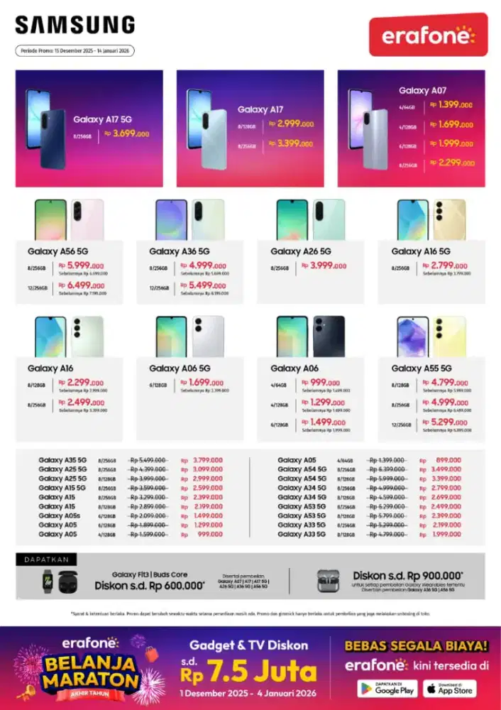 PROMO HOME CREDIT SAMSUNG A56 RAM 8/256