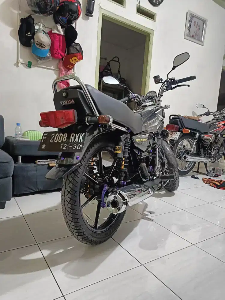 RX king 2008 speak Hedon plat cantik