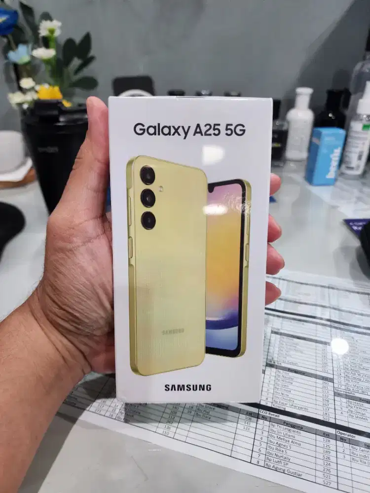 Samsung A25 5G Yellow 8/256 GB NEW RESMI