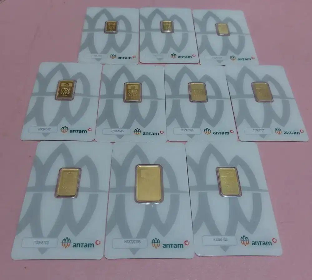 LOGAM MULIA EMAS ANTAM 2GR 3GR 5GR