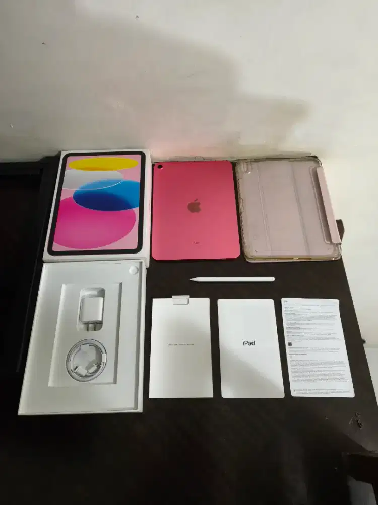 Ipad 10 64gb Pink Garansi on April 2026 Fullset original mulus terawat
