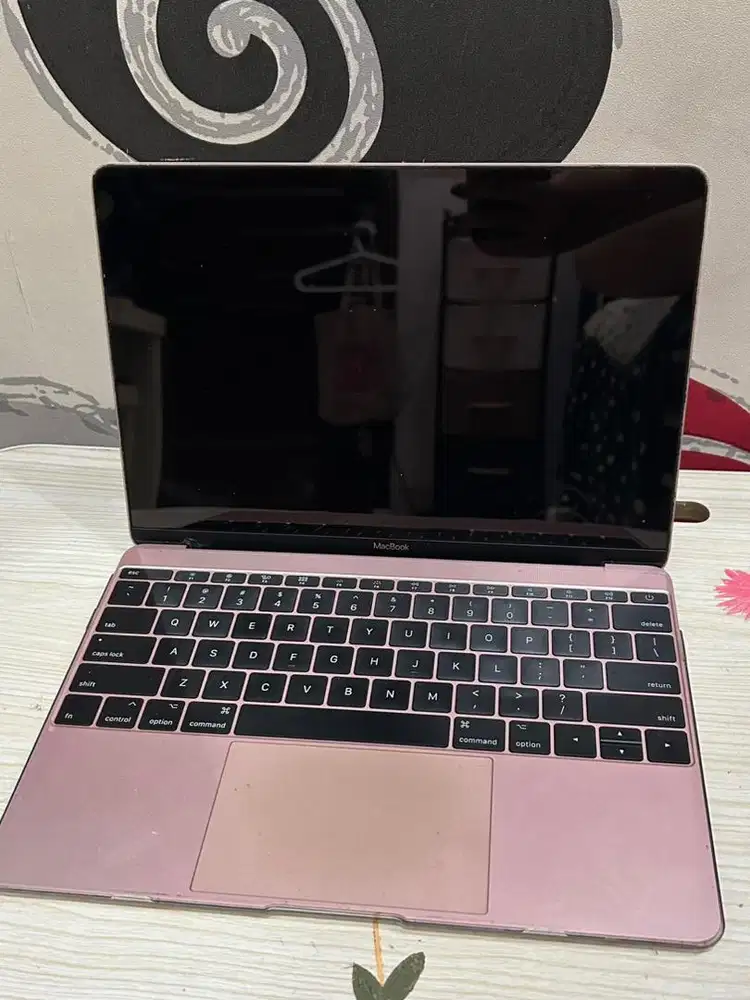 JUAL MACBOOK RETINA 12 INCH PINK EARLY 2016