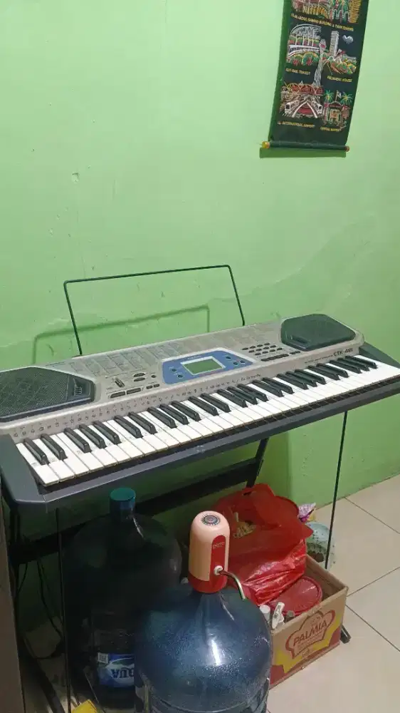 Jual keyboard bekas merk Casio CTK-481