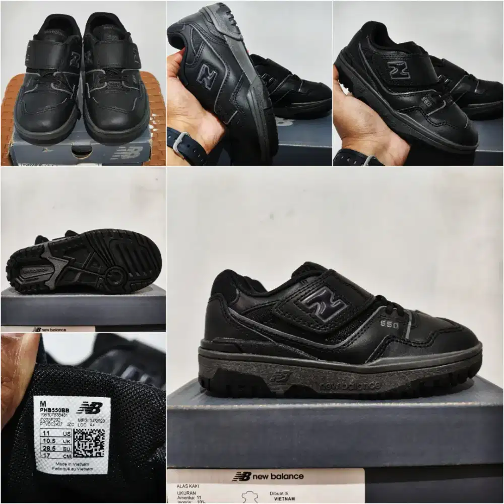 New Balance Sneakers Kids PHB550BB Black Original