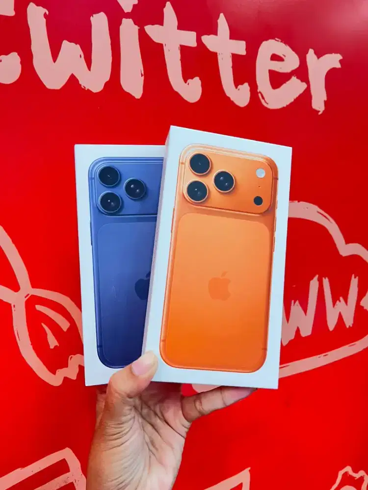 New Iphone 17 Pro Max, garansi Resmi iBox cicilan 0%