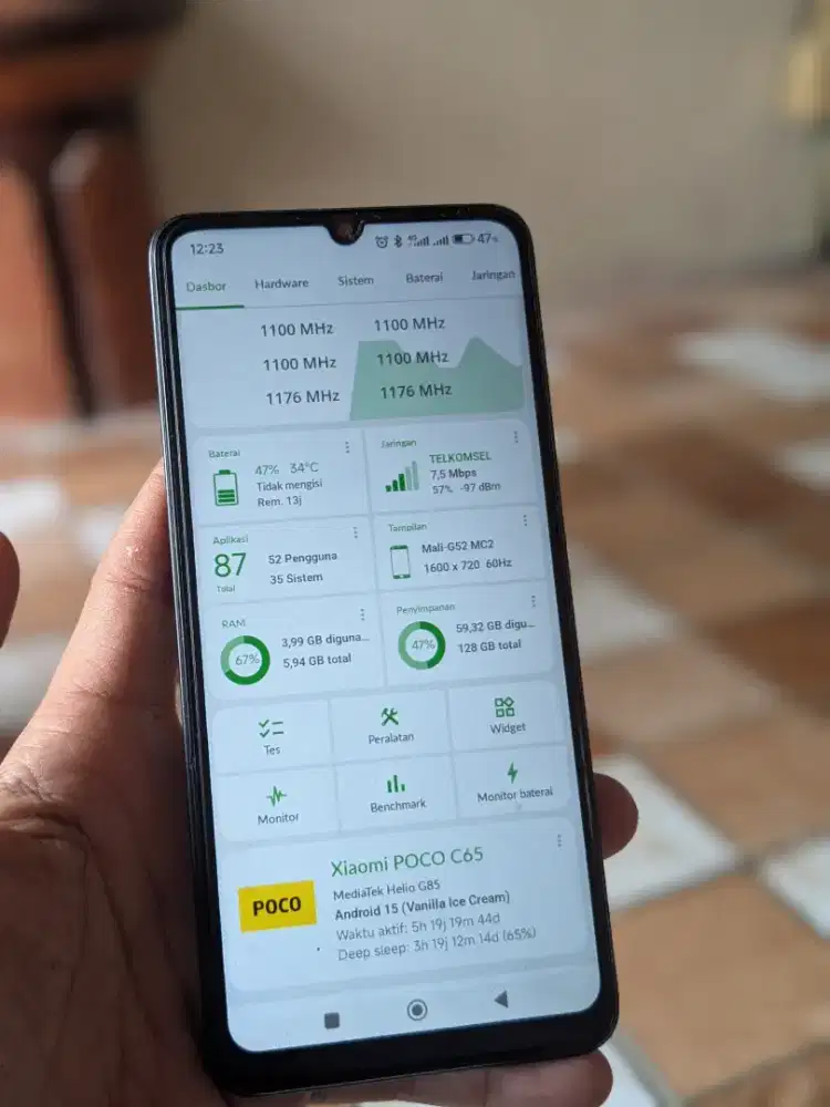 Poco C65 6+6/128gb Nfc original hyper Os