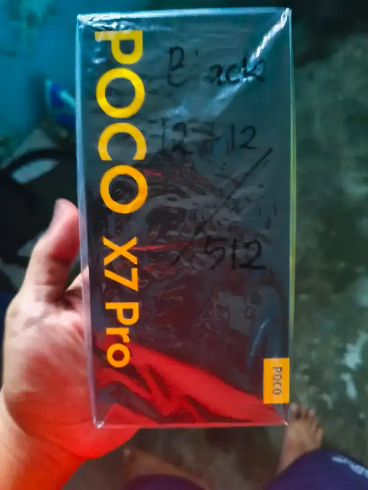 poco x7 pro fullset masih bergaransi 11 bulan