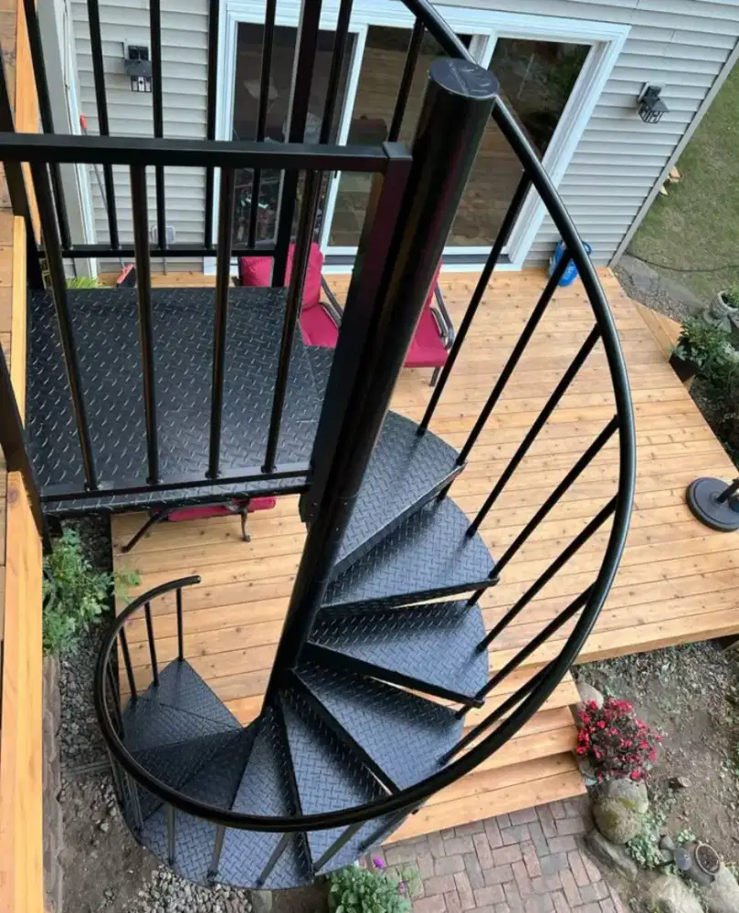 Tangga putar anti karat bergaransi dan murah