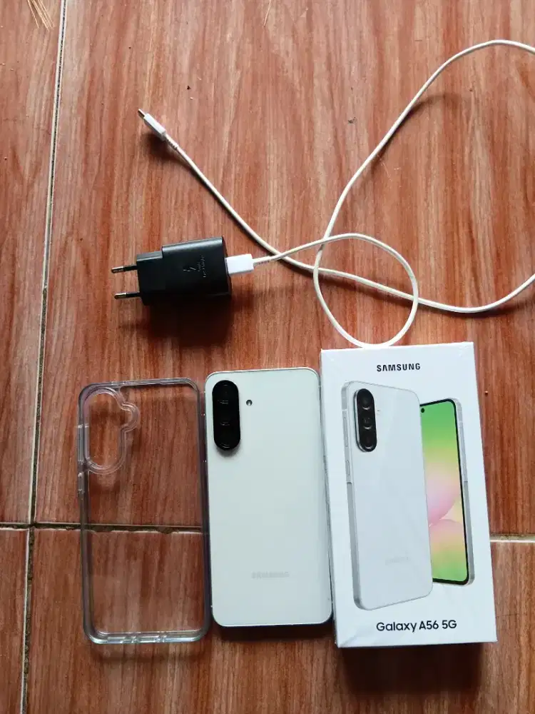 Samsung A56 8/256 full set pemakain baru 3 hari