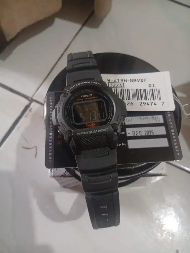 Jam casio original like new