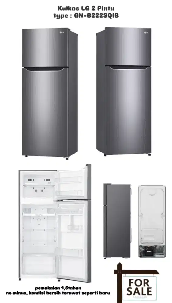 Kulkas LG 2 Pintu