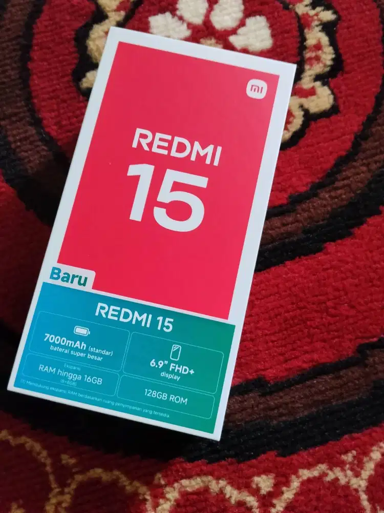 Redmi 15 ram 8 125