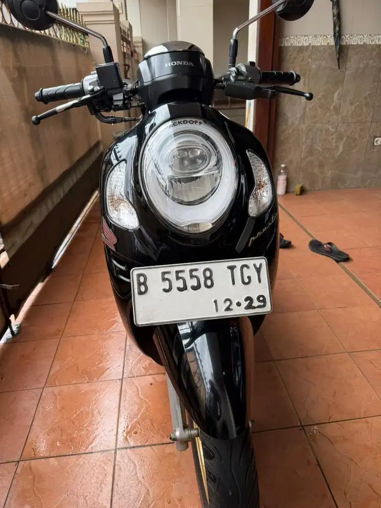 Honda Scoopy Prestige Th 2020 Hitam ISS Keyless DKI pajak Baru