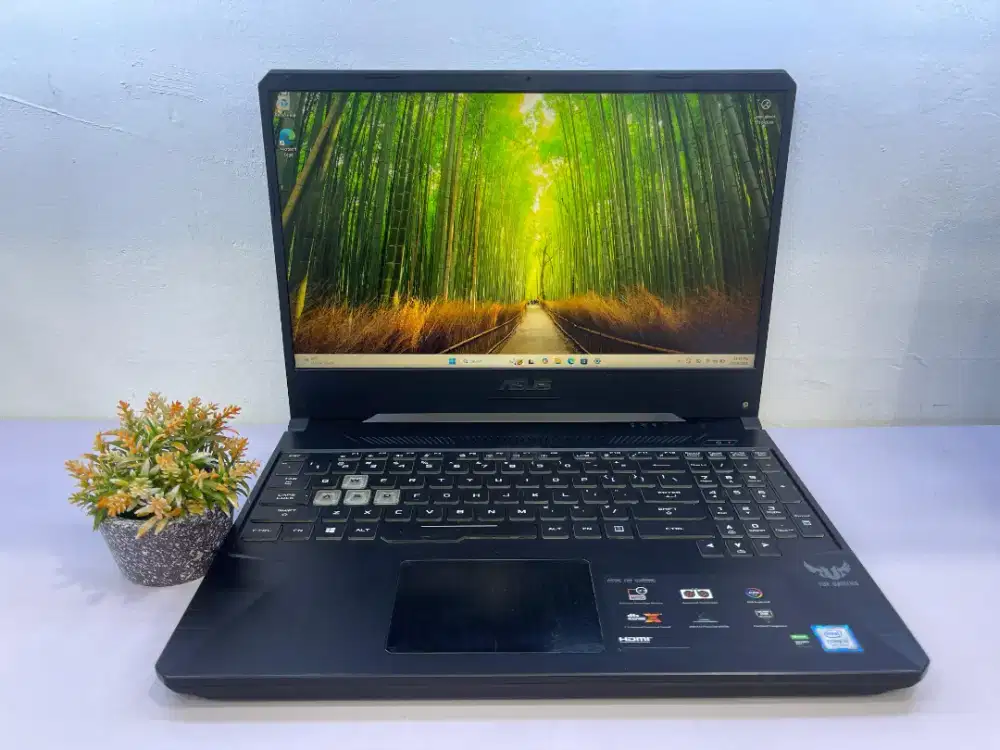 ASUS TUF GAMING FX505GT
Core i5 9300H
RAM 12GB 
SSD 512GB
GTX 1650 4GB