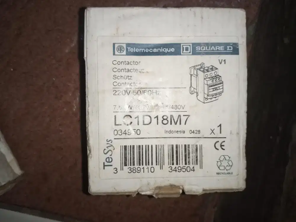 Contactor LC1D18M7