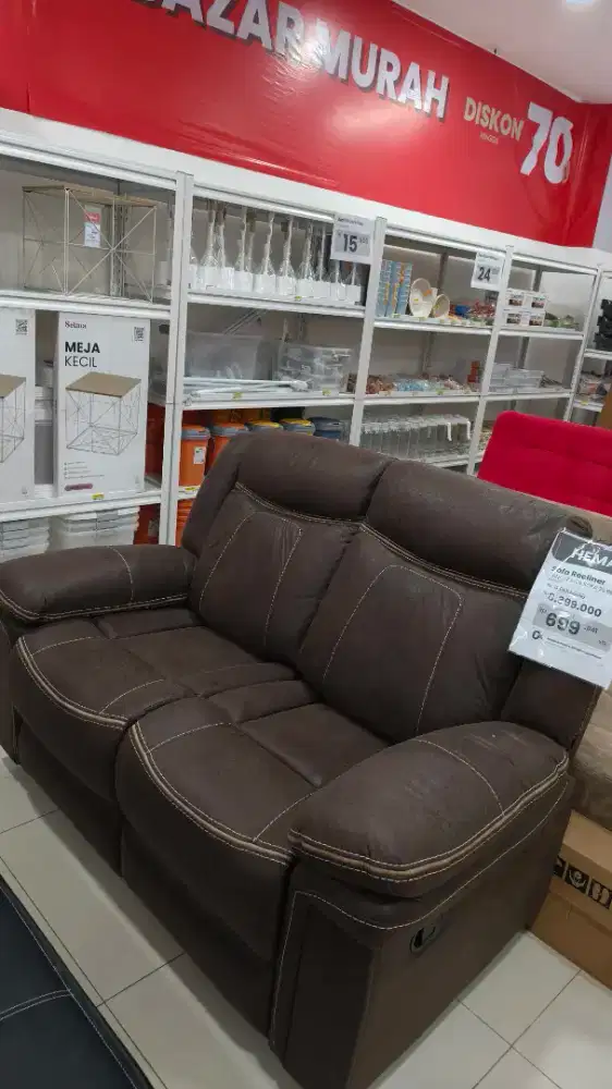 Promo murah sofa recliner
