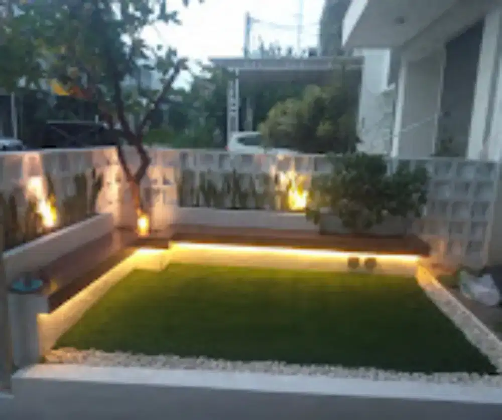 Membuat taman dan kolam koi