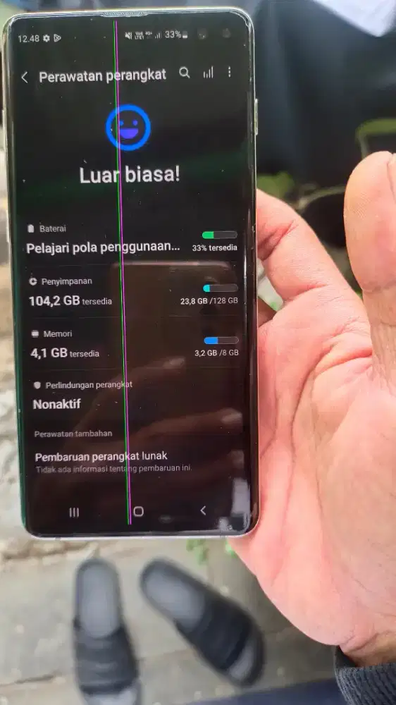 Samsung S10+ HPdus aja