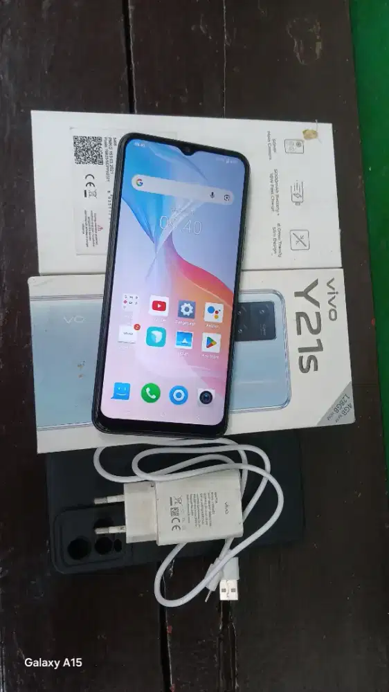 VIVO Y21s ORI 4/128 FULLSET
