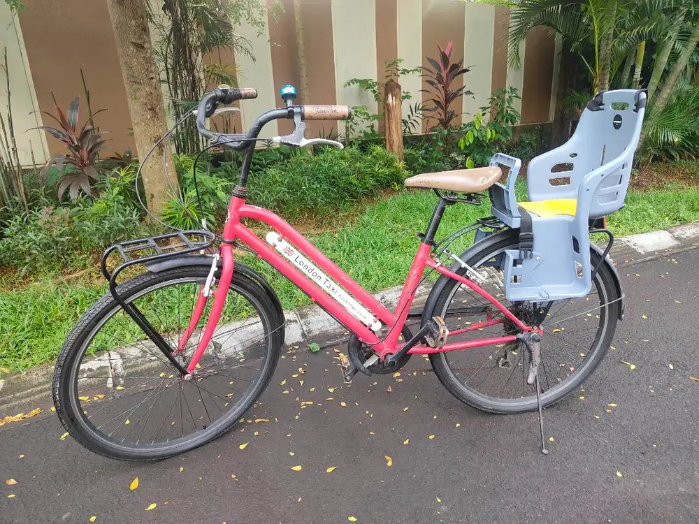 Sepeda London Taxi Bike CRB - Red