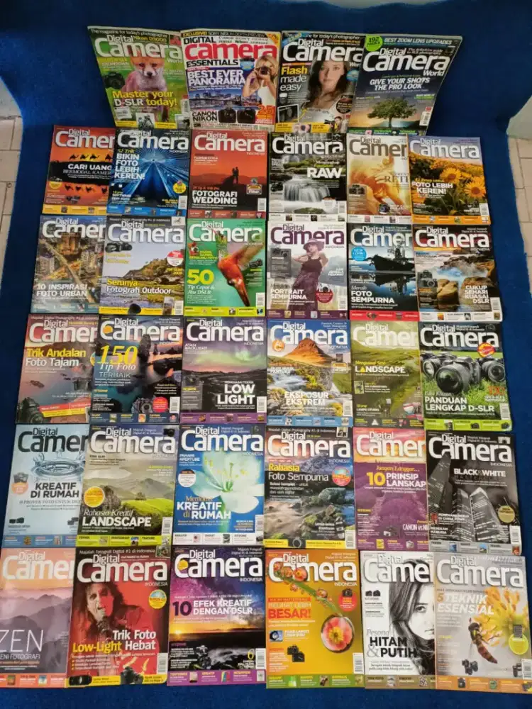 DIJUAL MAJALAH KAMERA FOTOGRAFI