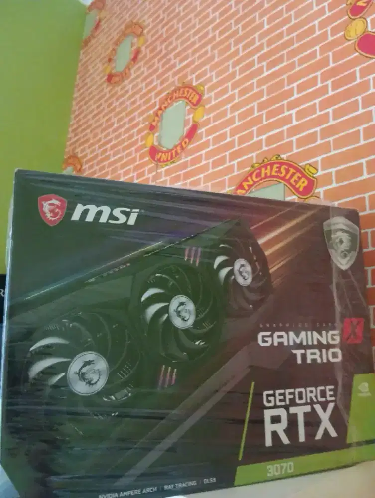 Jual VGA card RTX 3070 X TRIO GAMING 3,5JT ( BOLEH NEGO )