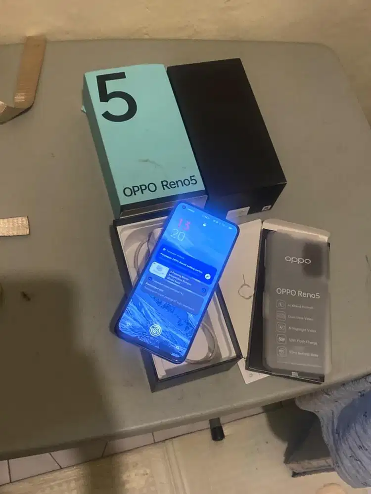 oppo reno 5 8/128 nfc layar ori