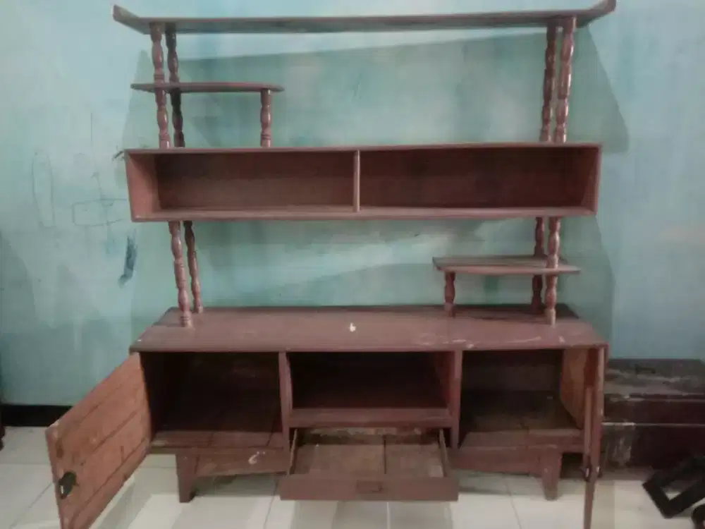 DIJUAL BUFFET PAJANGAN (JUAL APA ADANYA DARIPADA TIDAK TERPAKAI)