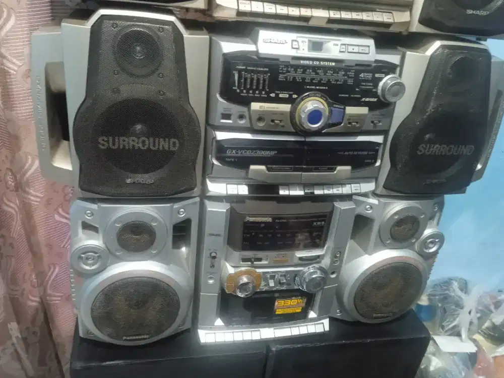 Compo panasonic dan sharp