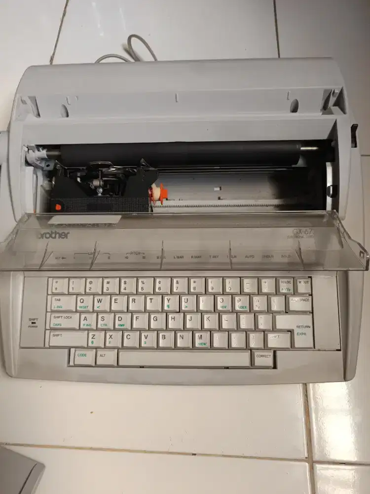Mesin Ketik Tik Listrik BROTHER GX6750 - Electronic Typewriter GX-6750