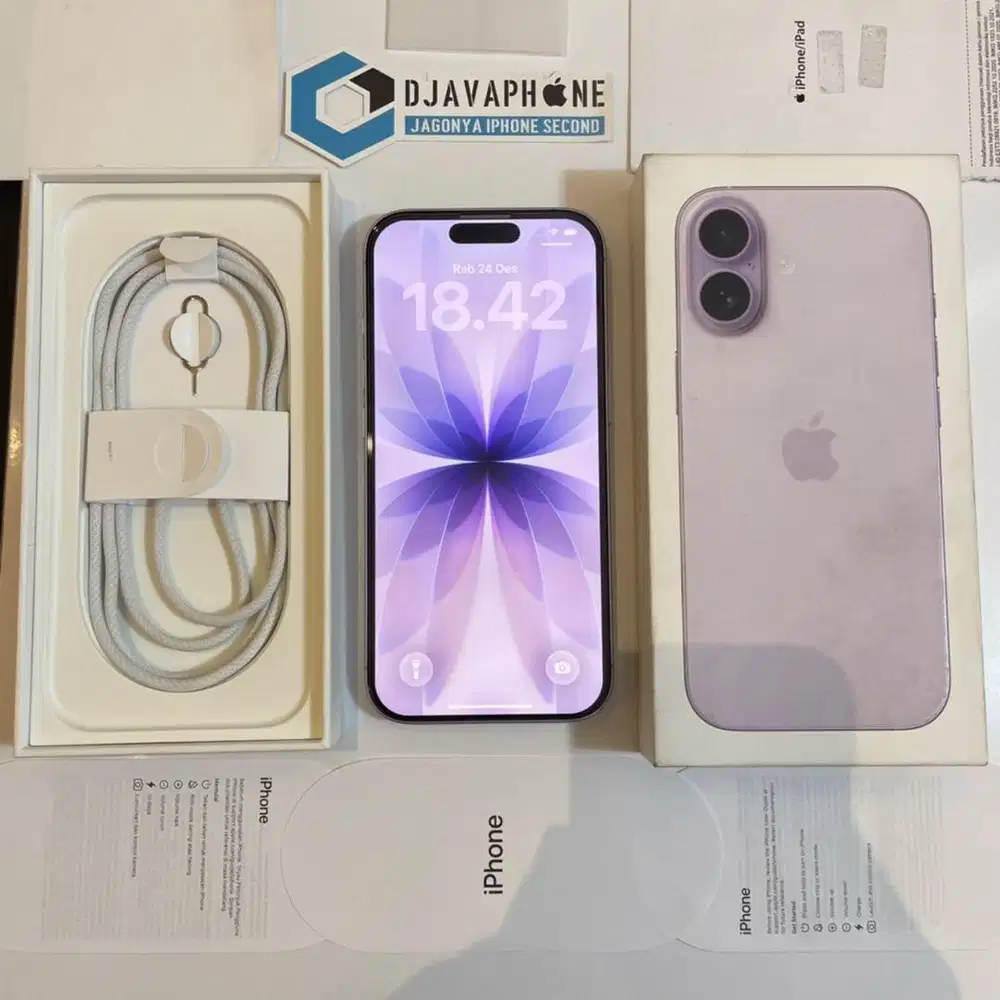 iPhone 17 Lavender 256GB BH 100% Garansi Resmi iBox 16 Oktober 2026