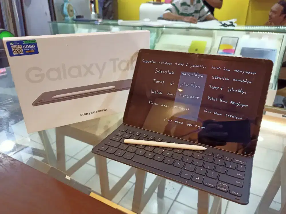 Jual Samsung Tab S10 FE 5G Second Ram 8/128Gb Garansi On Plus Keyboard