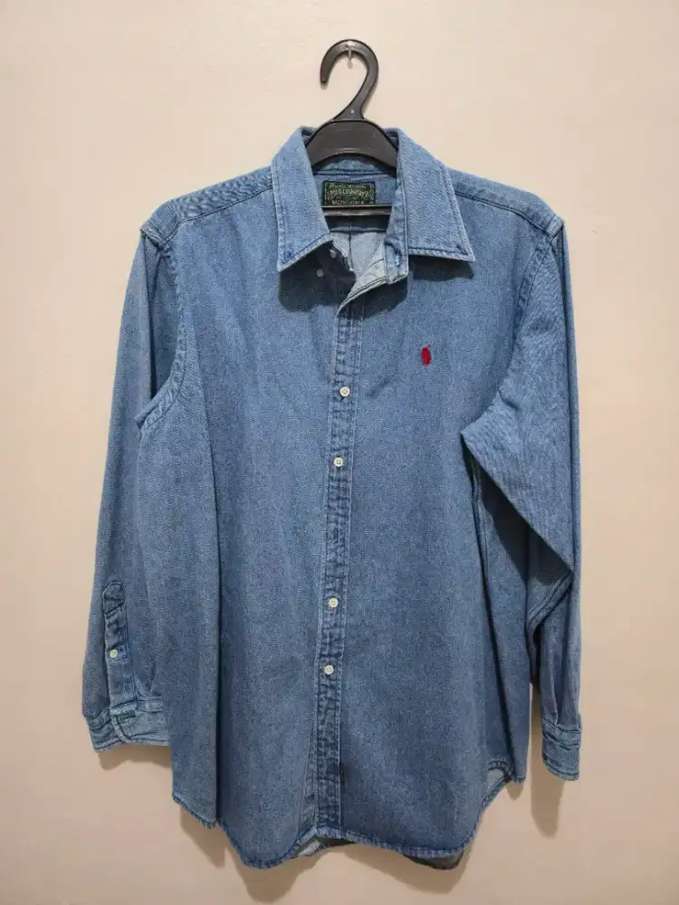 Kemeja Jeans Ralph Lauren