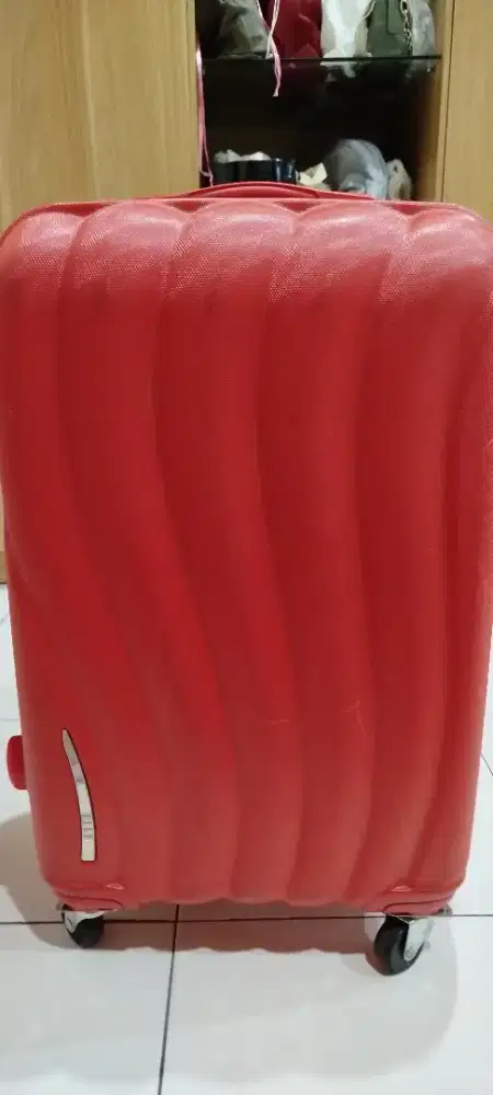 Koper Elle 25 inchi warna merah