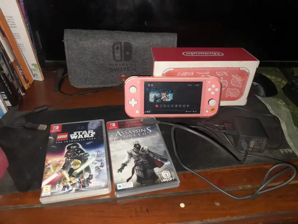 Nintendo Switch Lite Fullset Siap Main