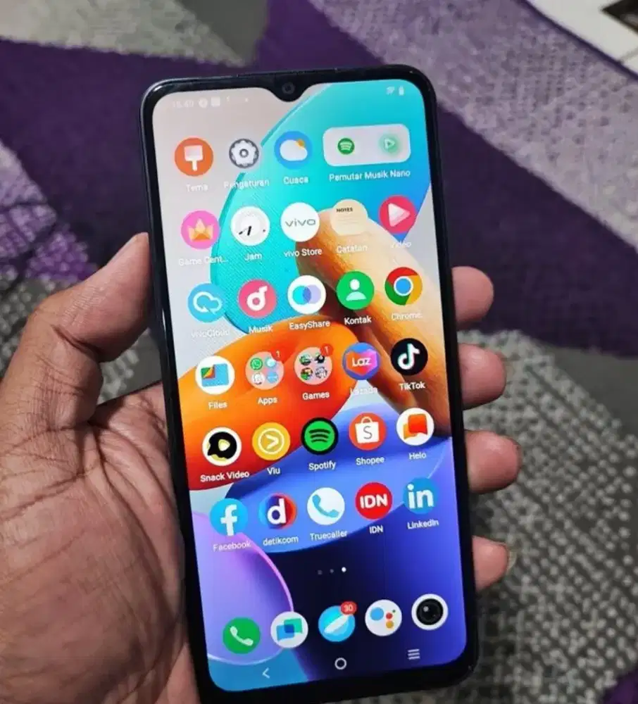 Vivo y22 segelan hp csan