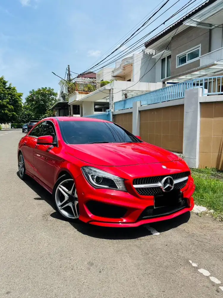 SUPER LOW KM MURAH CLA200 AMG FRAMELESS SEMI COUPE BAN BARU LOW KM