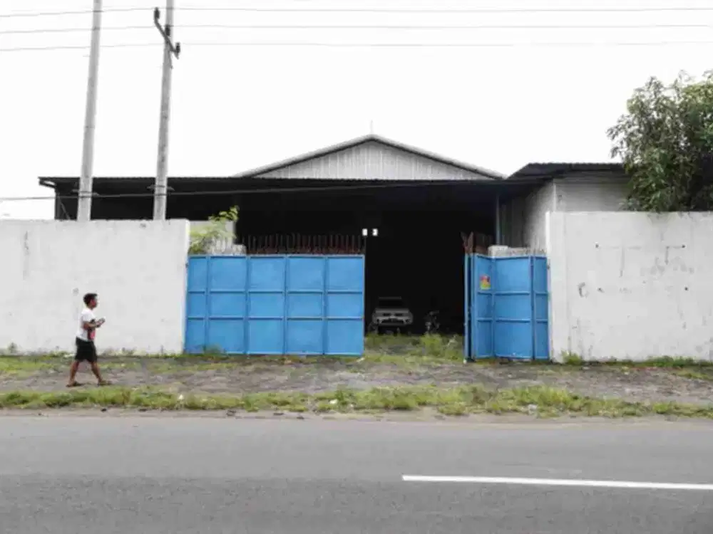 Dijual Gudang Sangat Murah Di Raya Mojoagung Mojowarno Nol Jalan Raya ( Daerah Industri )